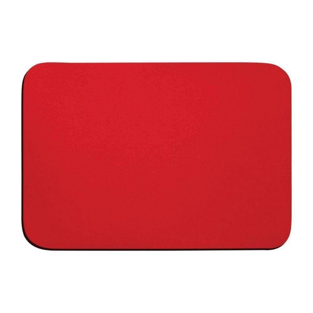 Mousepad Vermelho Antiderrapante Em Tecido - Reflex