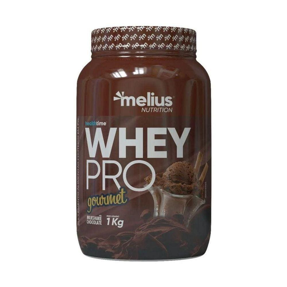Whey Pro Gourmet 1Kg - Sabor: Milkshake De Chocolate