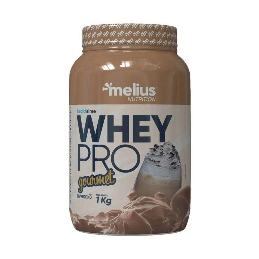 Whey Pro Gourmet  1Kg  - Sabor: Cappuccino