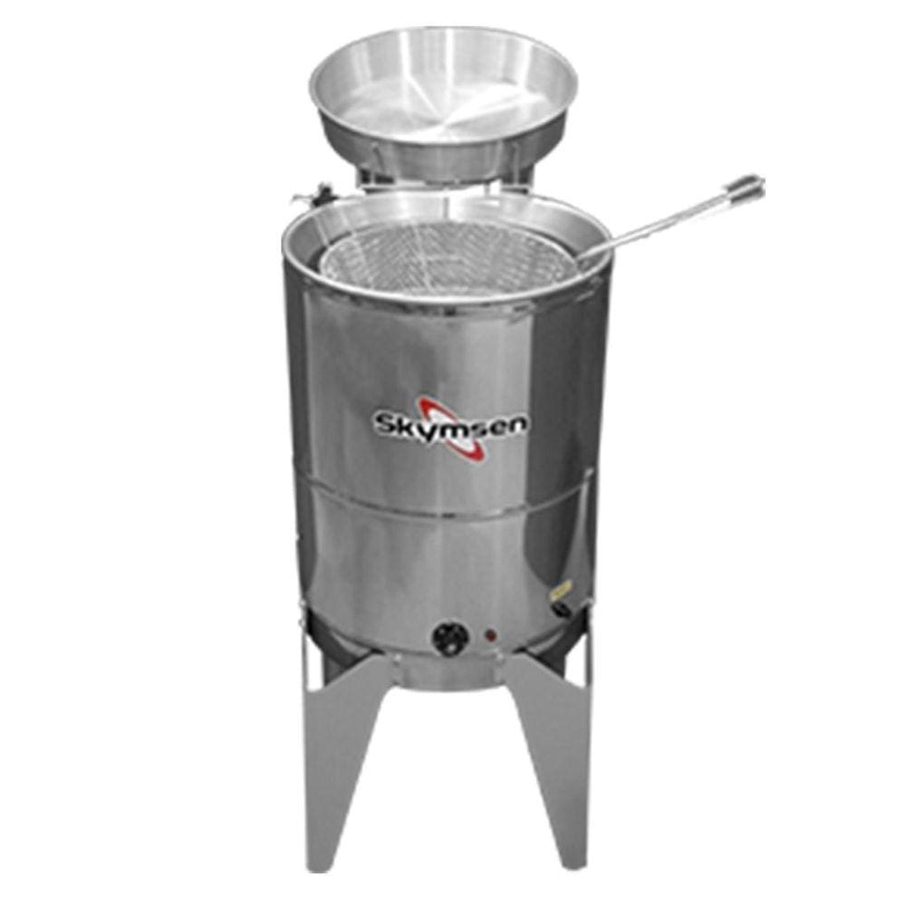 Fritadeira Elétrica Água e Óleo em Aço Inox 220v Skymsen