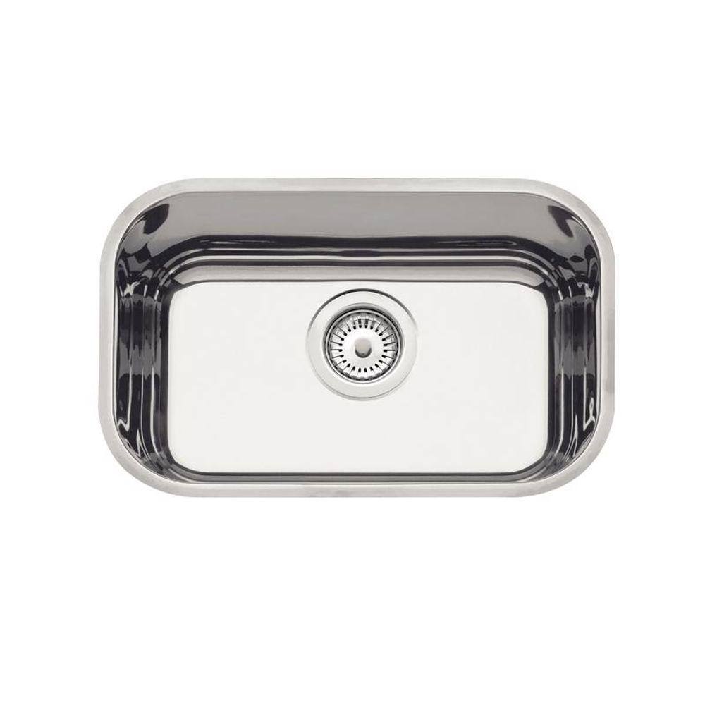 Cuba de embutir Tramontina Lavínia 47 BL em aço inox polido 47x30 cm