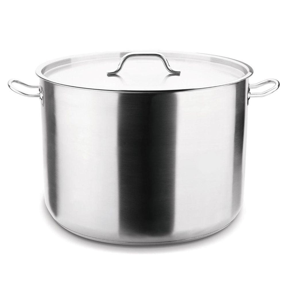 Caçarola Profissional 33 litros em Aço Inox com Tampa 40 cm Hércules