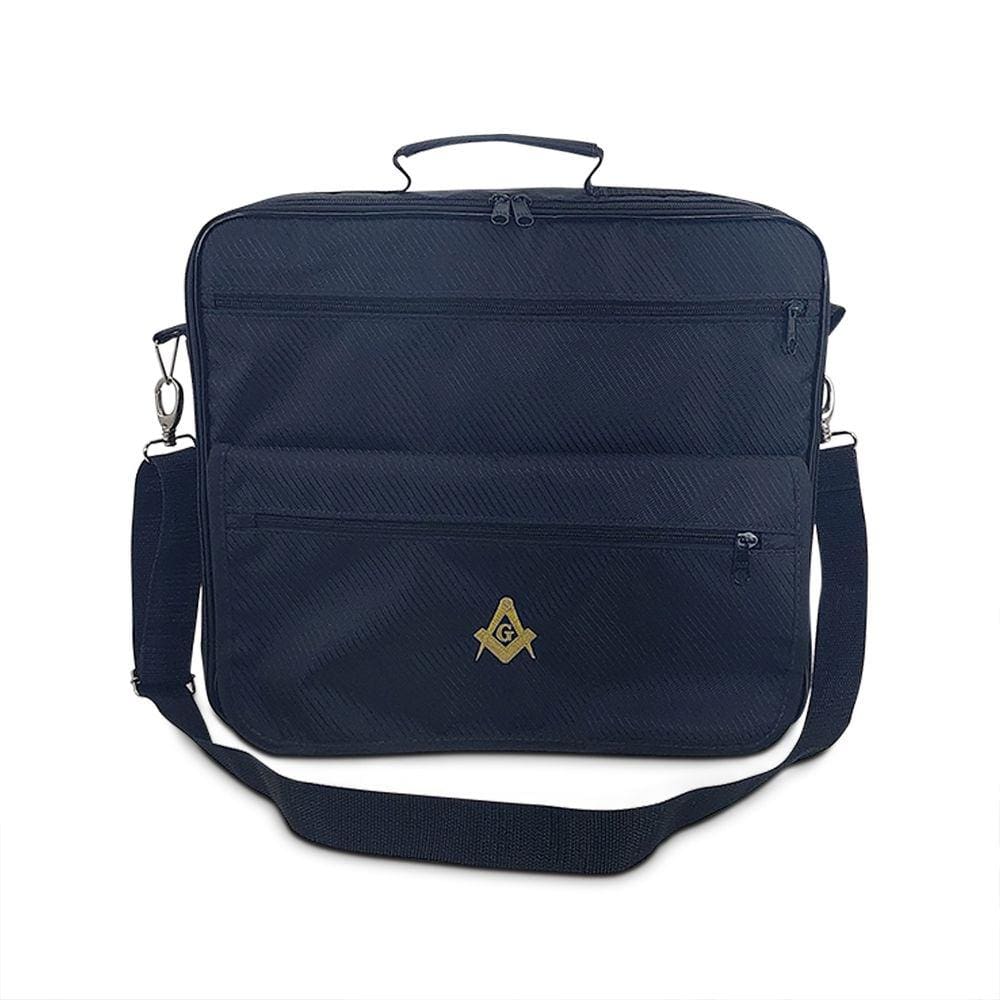 Bolsa pasta maleta paramentos maçonico maçonaria dourado