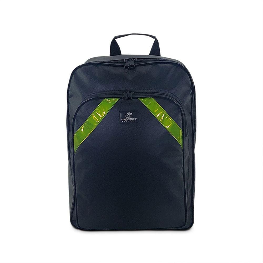Mochila Grande Reforçada Motoboy Motoqueiro Lona Refletivo