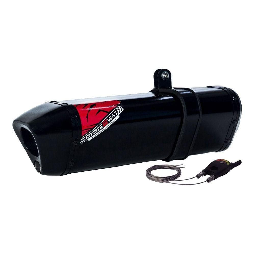 Escape / Ponteira Coyote Modelo TRS 2 Way + Mais em Alumínio - NC 700 / 750 X - Honda