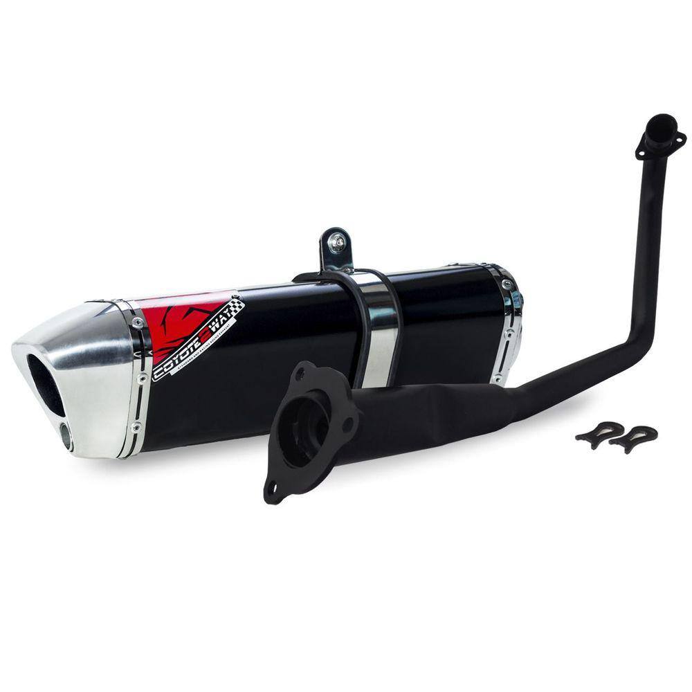 Escape / Ponteira Coyote TRS 2 Way Alumínio - CG 150 Titan / Fan / Start ano 2014/2015 - Honda