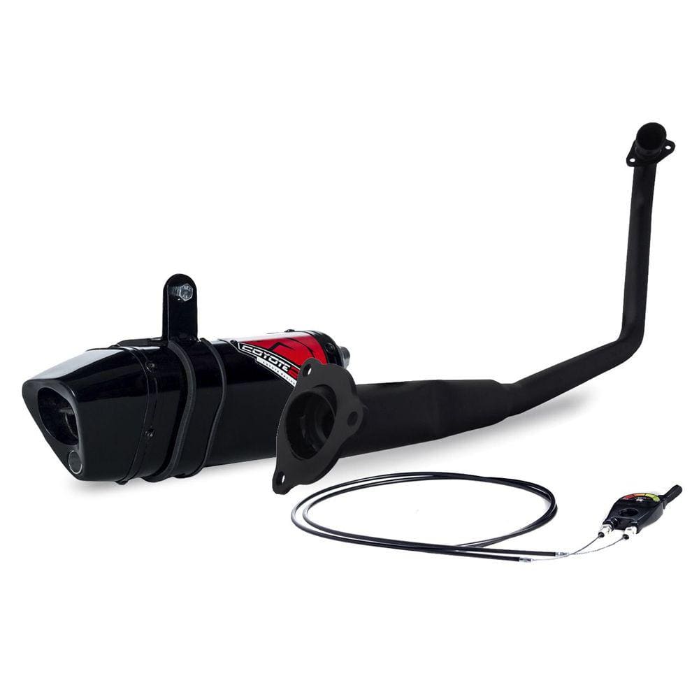Escape / Ponteira Coyote TRS 2 Way + Mais JUNIOR 20cm em Alumínio - CG 160 Titan ano 2016 em Diante - Honda