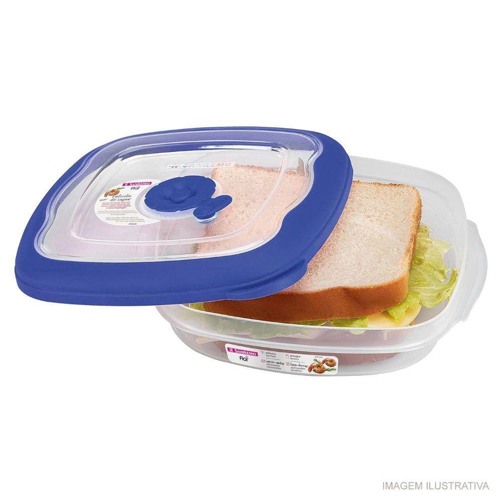 Porta Sanduiche Quadrado 664 ml Sanremo