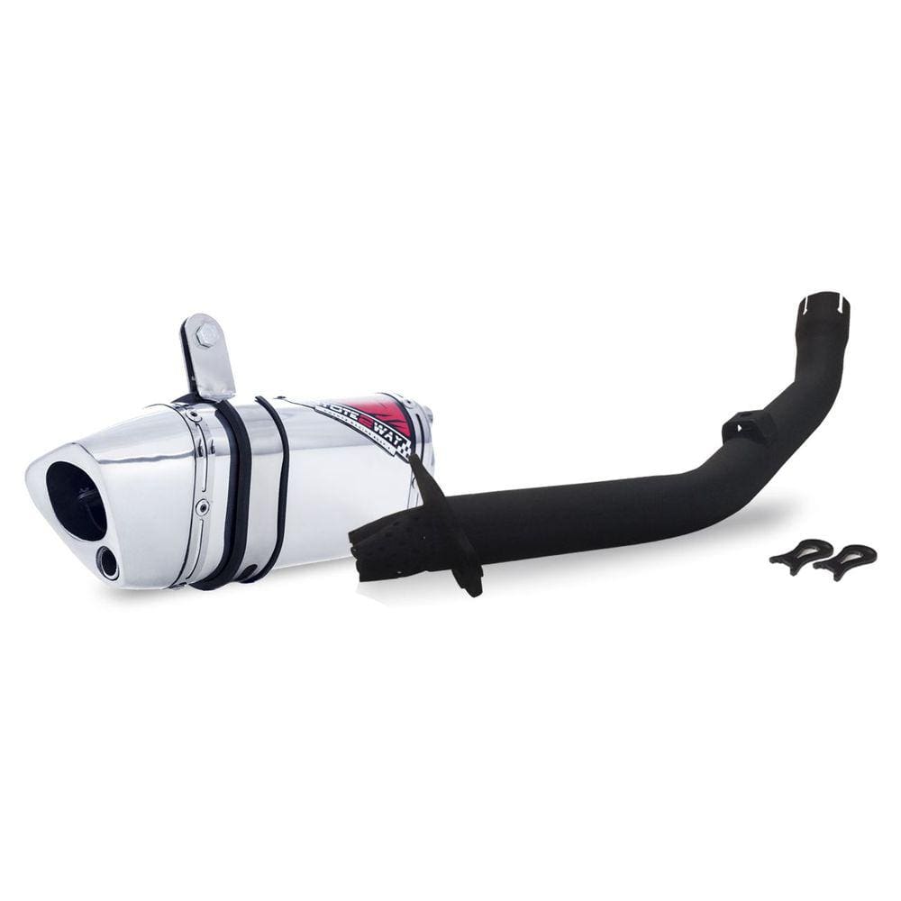 Escape / Ponteira Coyote TRS 2 Way JUNIOR 20cm em Alumínio - XRE 190 - Honda