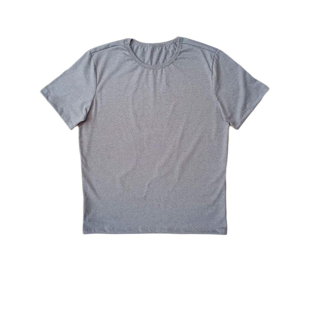 Camiseta Adulta Masculina Manga Curta Básica Lisa