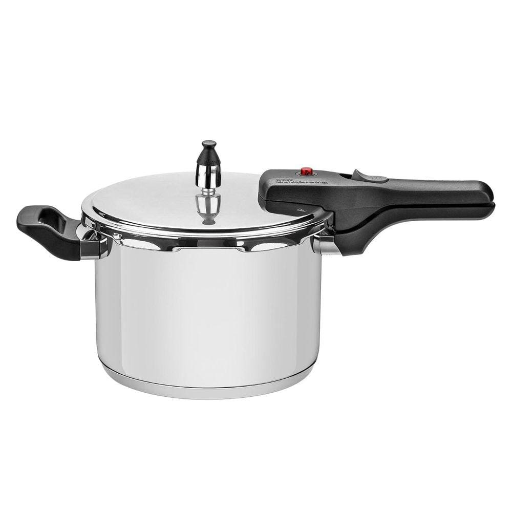 Panela de Pressão Brava 4,5 Litros em Aço Inox Tramontina