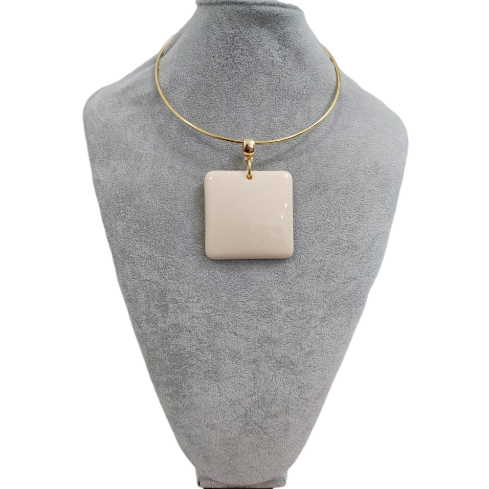Colar Choker Feminino Dourado