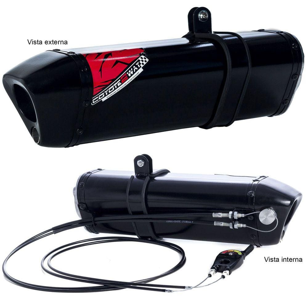 Escape / Ponteira Coyote Modelo Trs 2 Way + Mais Em Alumínio - Mt-03 Ano 2016 Em Diante