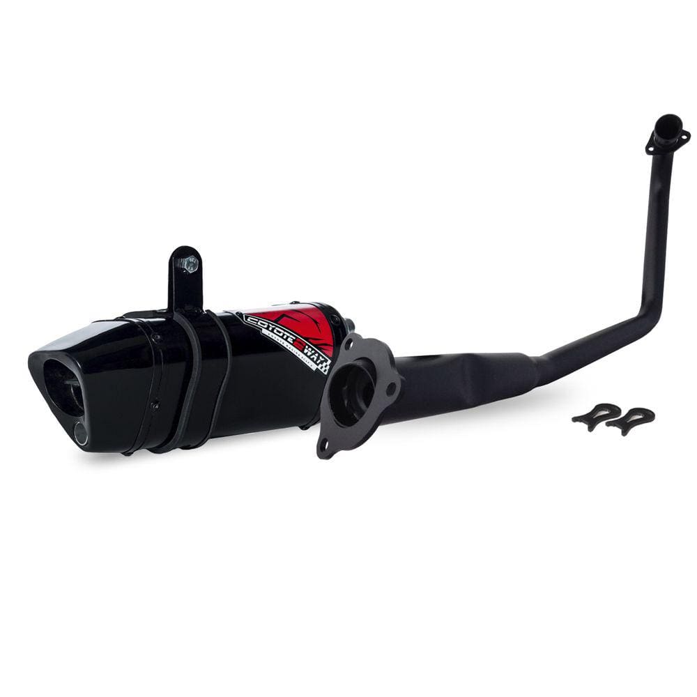 Escape / Ponteira Coyote TRS 2 Way JUNIOR 20cm em Alumínio - PCX 150 - Honda