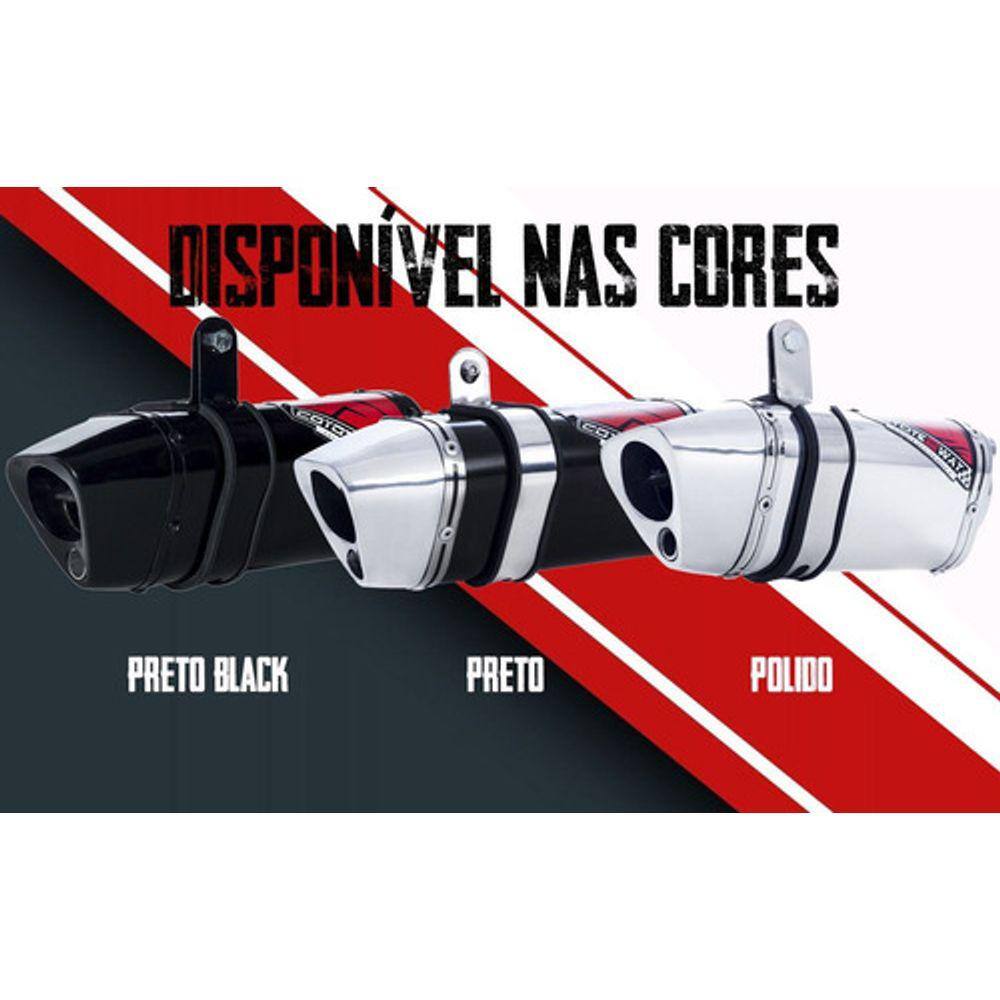 Escape / Ponteira Coyote Trs 2 Way + Mais Junior 20Cm Em Alumínio - Fazer Fz 15 Ano 2023 Em Diante