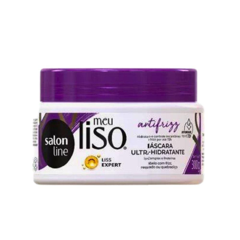 Máscara Ultra Hidratante Salon Line Meu Liso Antifrizz Liss Expert 300G