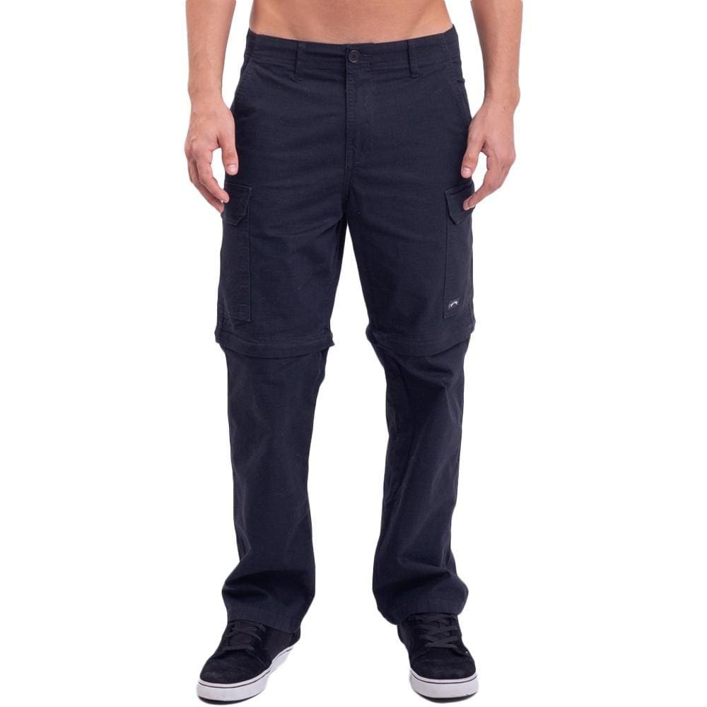 Calça Billabong Cargo Convertible WT23 Masculina Preto