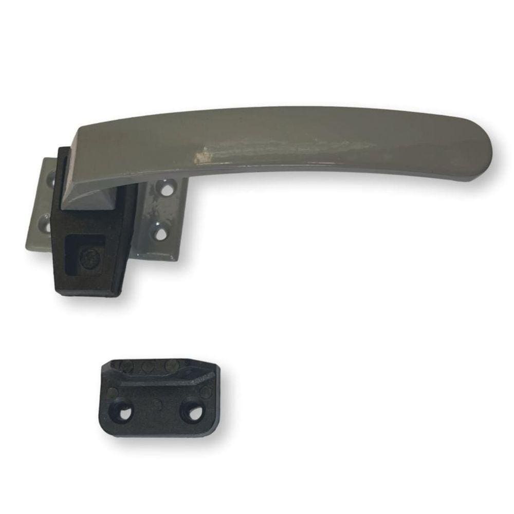 Fecho Alavanca Para Janela Max Ar Ou Basculante (10Un) Cinza