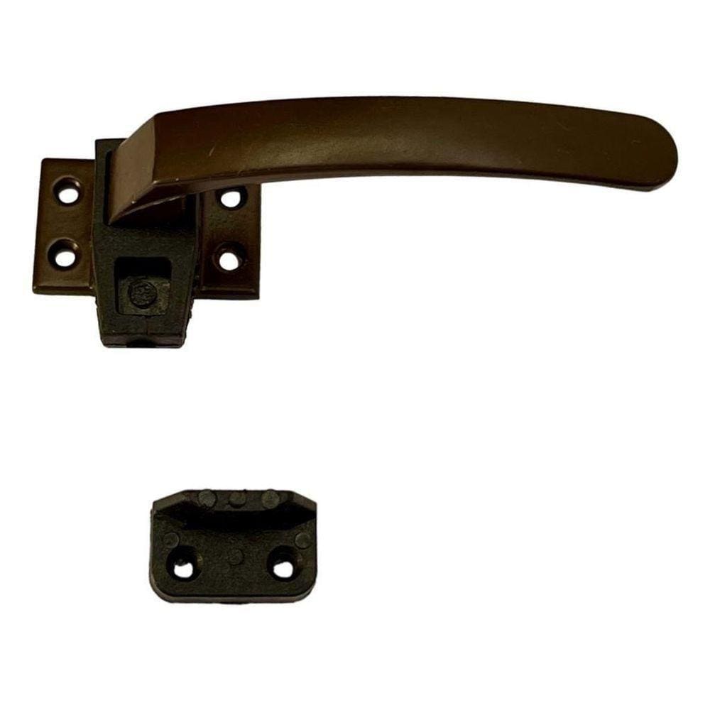 Fecho Alavanca Para Janela Max Ar Ou Basculante (10Un) Marrom