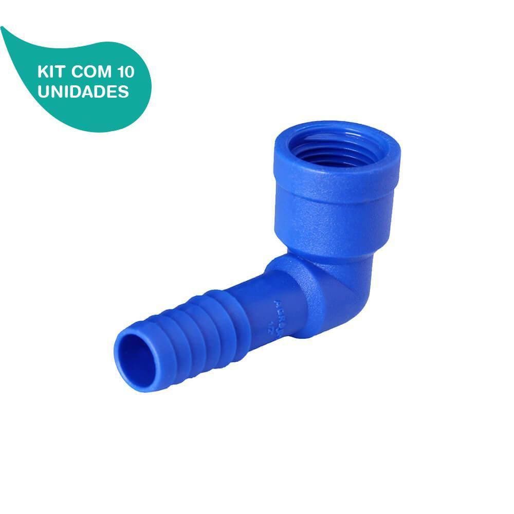 Kit Joelho Com Rosca Interna De 1/2 Agrojet 10 Un