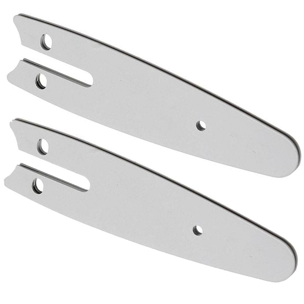Sabre Placa Guia Kit 2 Uni Para Mini Motosserra 4 Polegada Reposiçao Ferramenta Jardinagem Podaçao