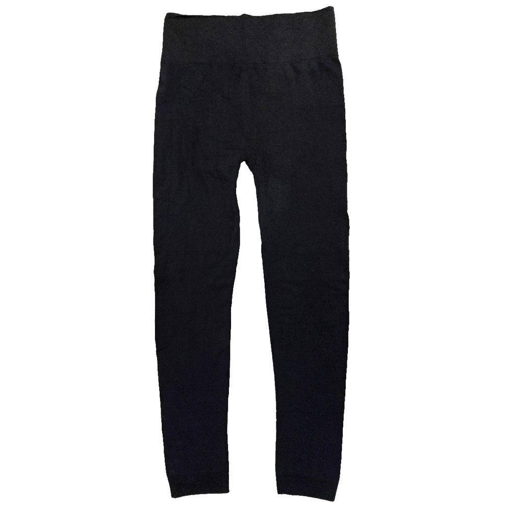Kit 6 Meia Calça Adulto Sem Pé Com Cintura Alta 10cm Feminino Proteção Frio