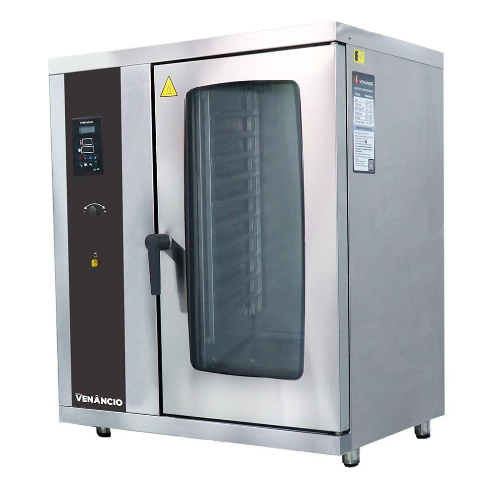 Forno Combinado Don Bidone 12 GN Elétrico Trifásico 220V Venâncio FCDB12E