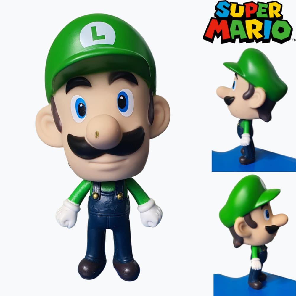 Boneco Super Mario Luigi - Pop