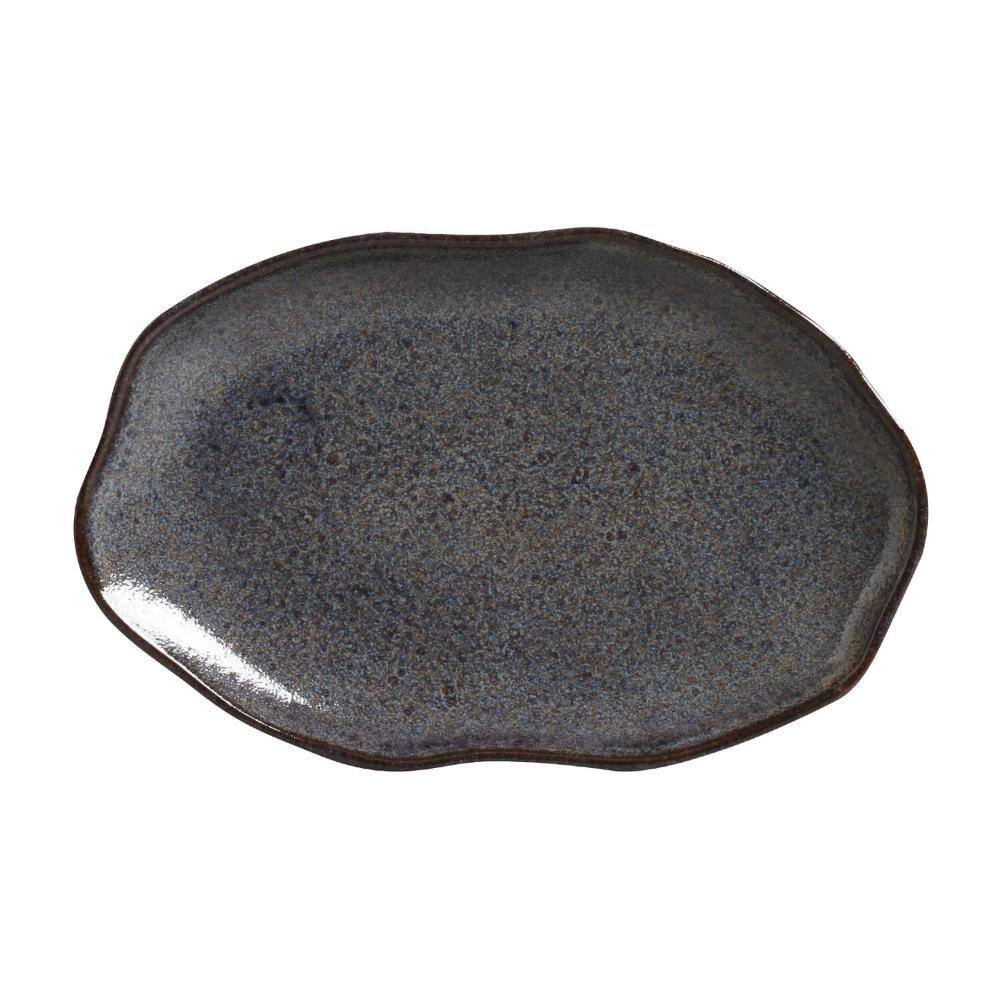 Conjunto c/ 4 Travessas Oval Rasa Média Bio Titanium 30x20cm