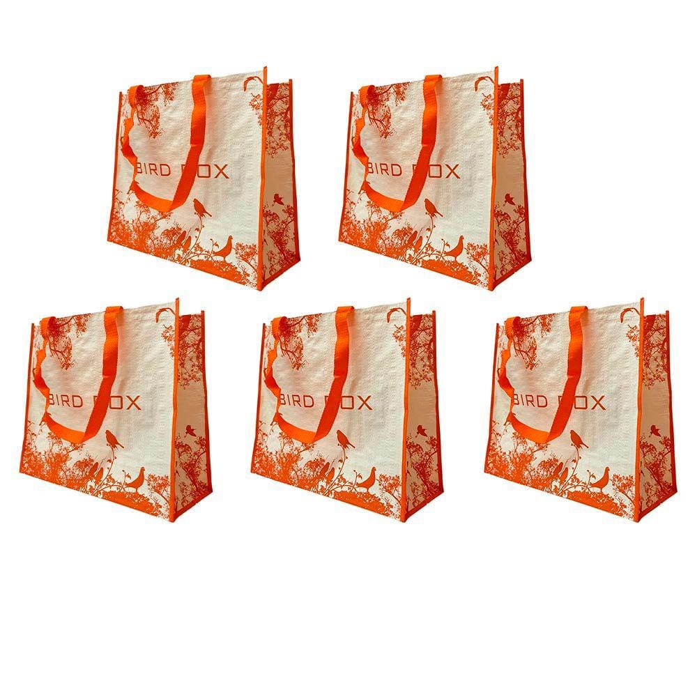 Bolsa Ecologica Ecobag Kit 5 Uni Sacola De Ombro Mercado Compras Retornavel Dobravel