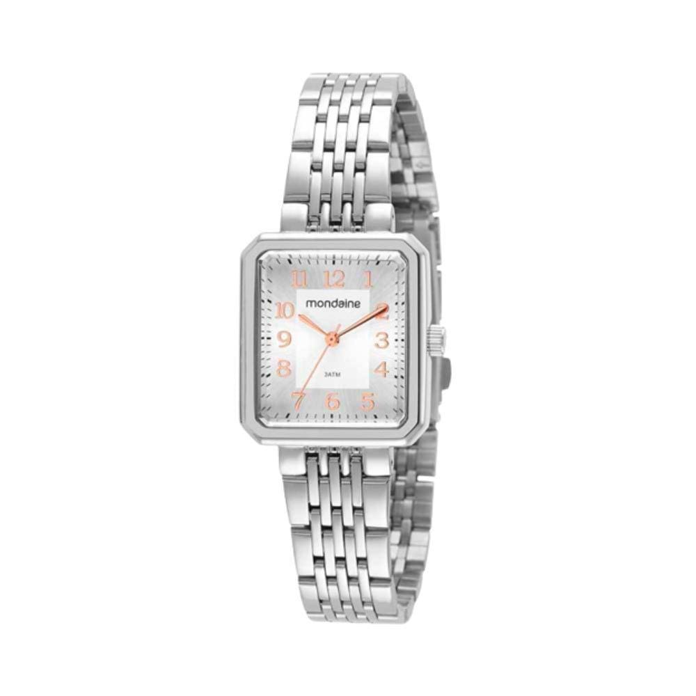 Relógio Mondaine Feminino Analógico Prateado 32358L0Mvne2