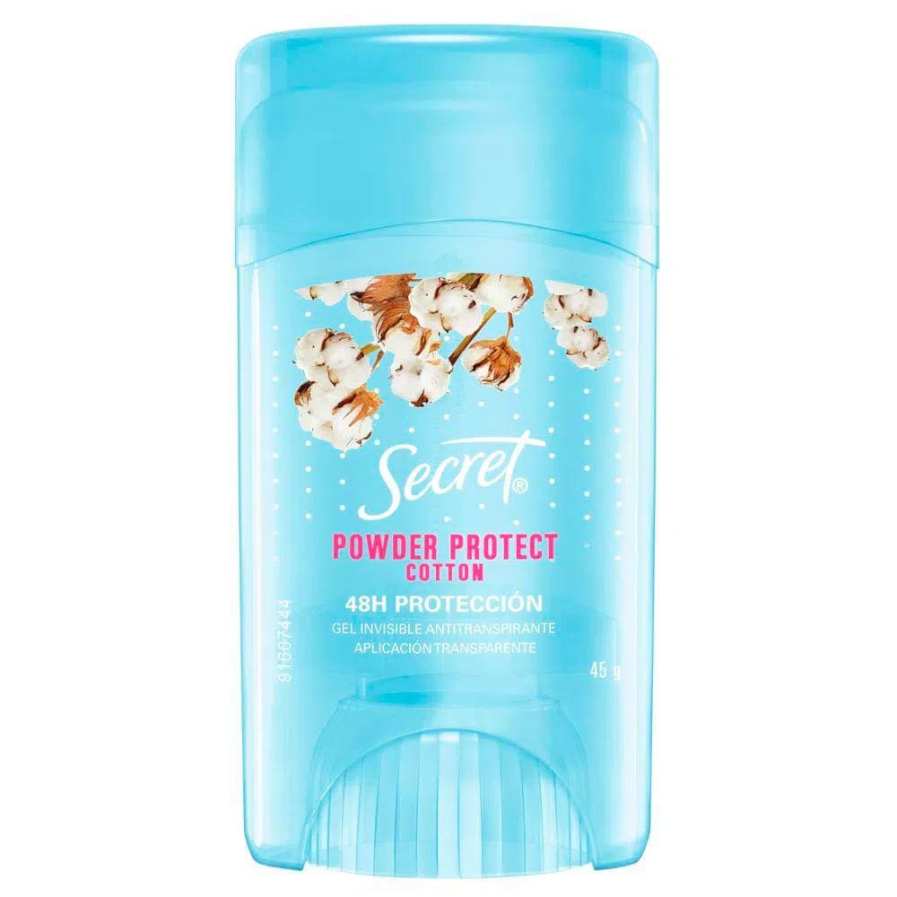 Desodorante Antitranspirante Secret Clear Gel Powder Protect Algodão 45g