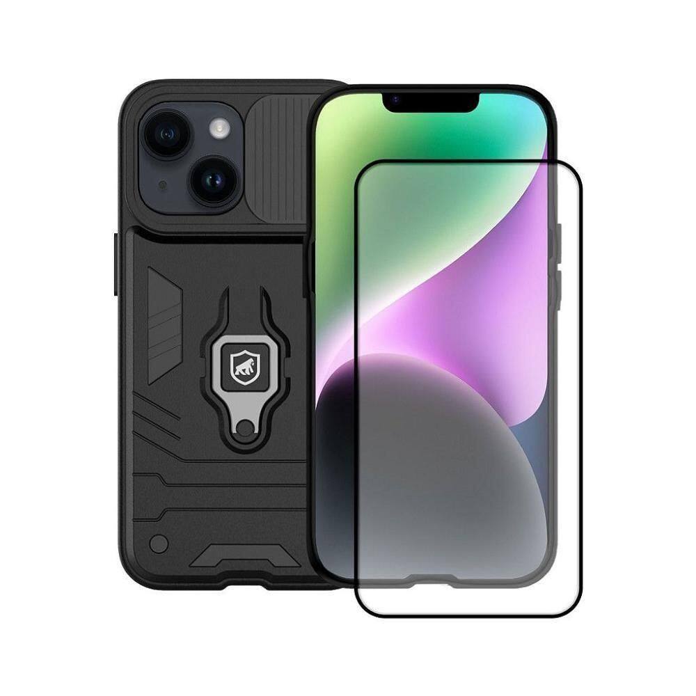 Capa Defender E Pelicula Coverage Paraiphone14Promax-Gshield