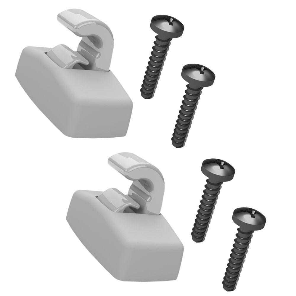 Kit Grampos Presilhas Suporte Parafuso Cinza Quebra Sol Gol G5 G6 G7 G8 2008 até 2020 2021 2022 2023