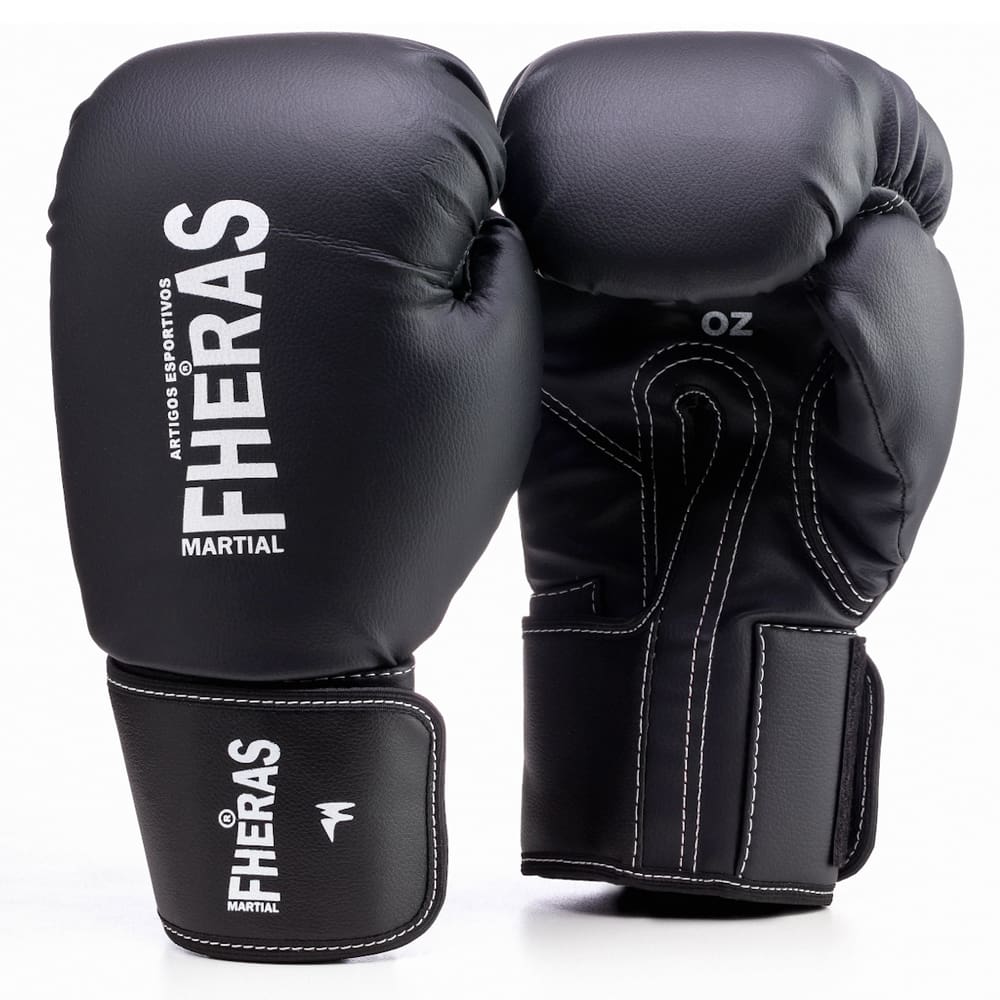 Luva De Boxe Muay Thai Kickboxing Fheras Luta E Treino