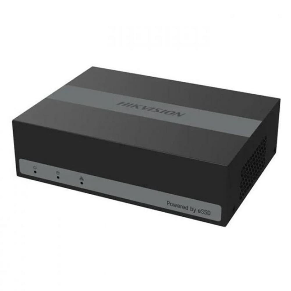 DVR 4 Canais 1MP com SSD 300GB Hikvision DVR DS-E04HGHI-B