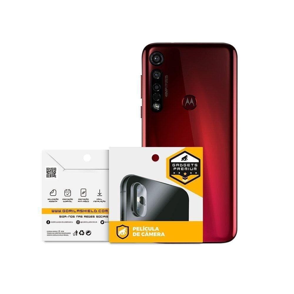 Película Para Lente De Câmera Motorola Moto G8 Plus - Gshield