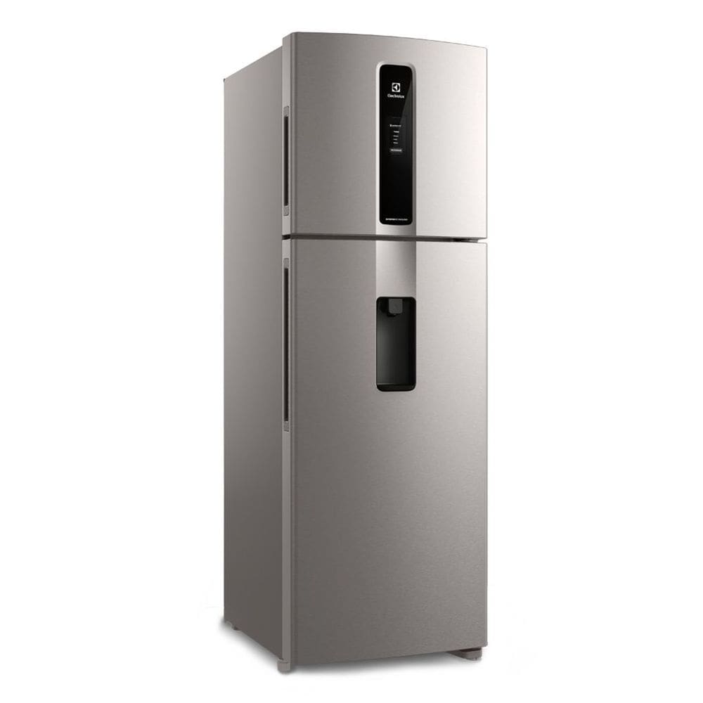 Geladeira Electrolux Frost Free Duplex Efficient com Autosense Inox Look 389L (IW43S)