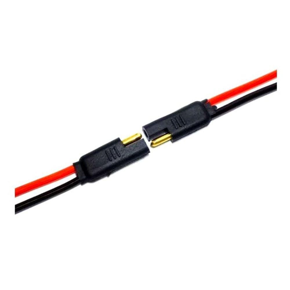 Conector Permak com Fio 2 Vias Macho / Femea 35/Z