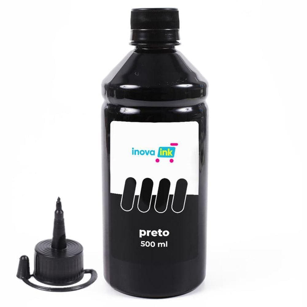 Tinta Compatível Para Impressora DCP-T720DW 500ml Black Inova Ink
