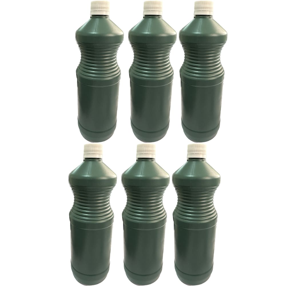 06 Frascos Reciclado Verde 1 Litro Embalagem Produto Limpeza geral