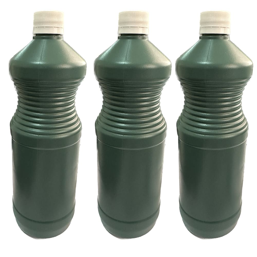 03 Frascos Reciclado Verde 1 Litro Embalagem Produto Limpeza geral