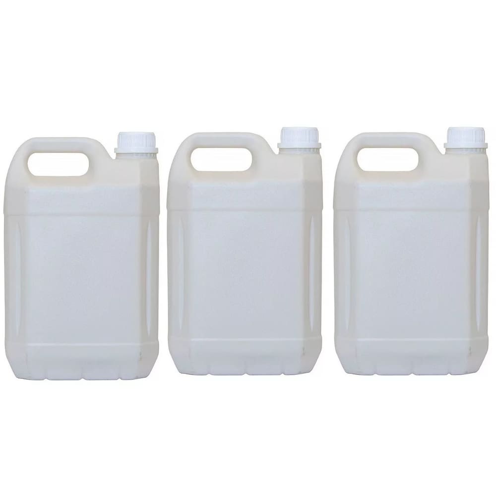 Kit 03 Galão Embalagem frasco Plástico 5 Litros Vazio Produto Limpeza
