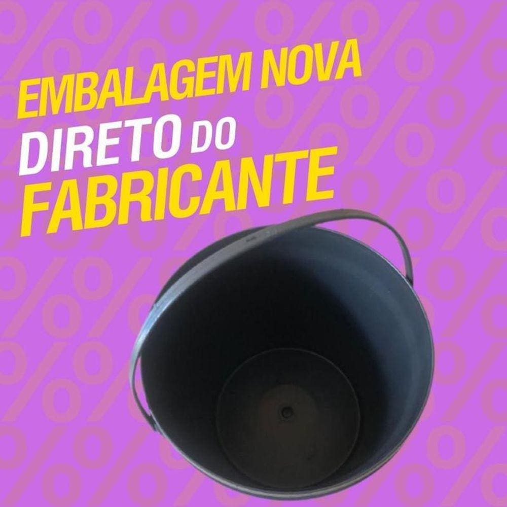 Balde 16L Para Graxa Líquida - 5 Pçs
