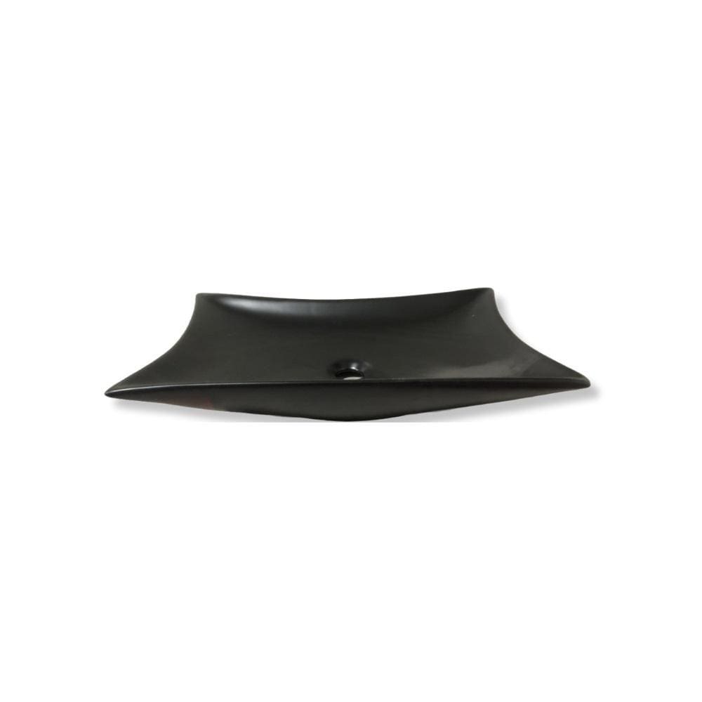 Cuba de Apoio 42x32x12.5cm - 214M - Preto Fosco