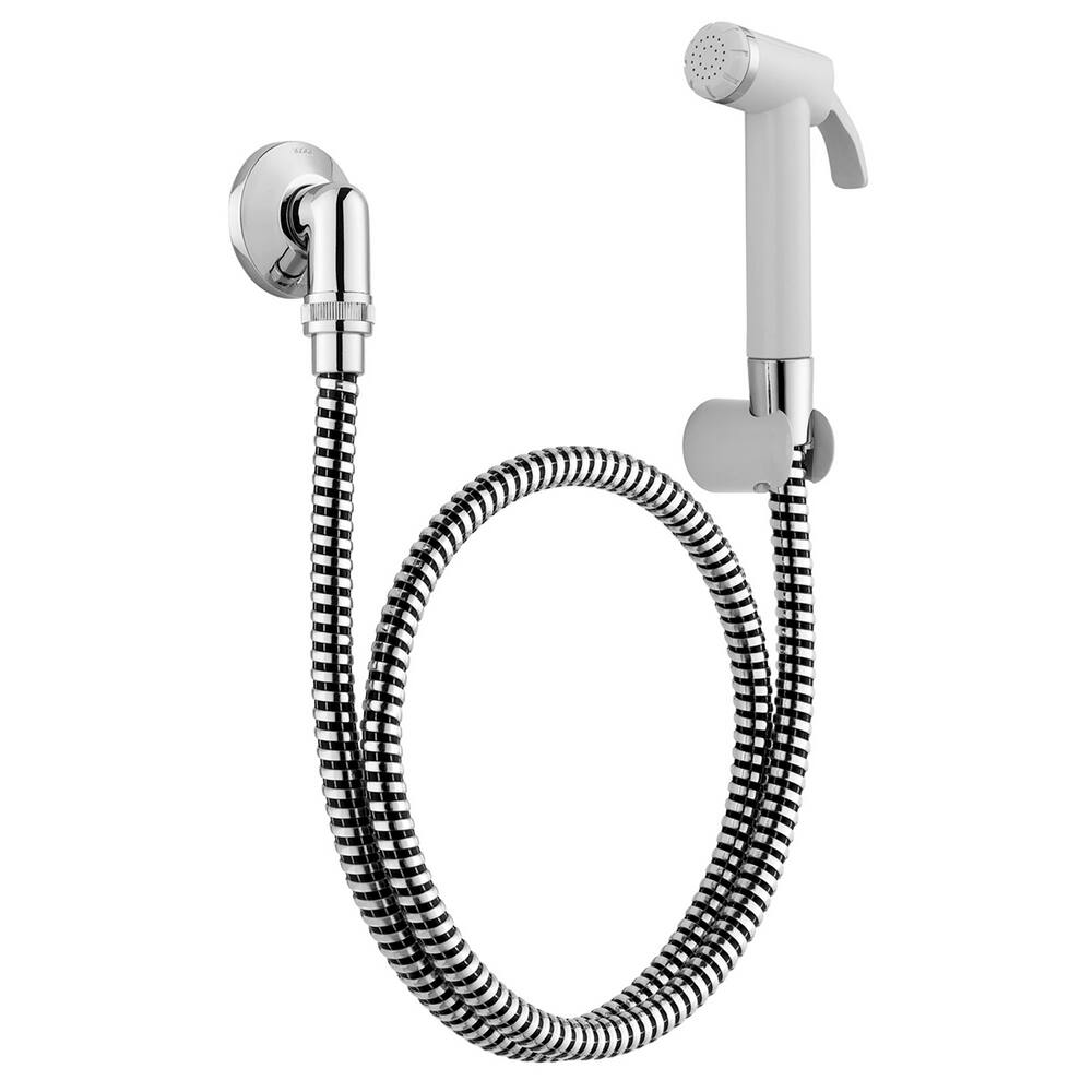 Ducha Higiênica Especial DocolBase Cromado Gatilho Branco