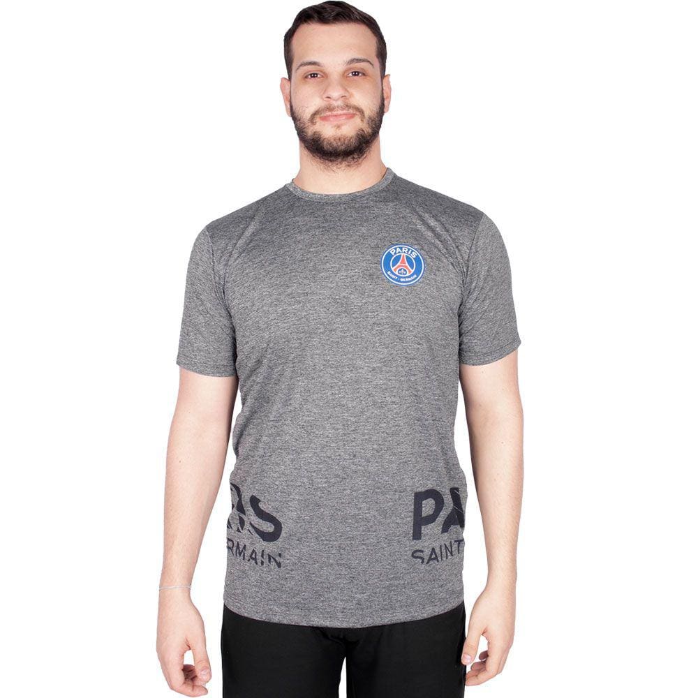 Camisa PSG Logo Cinza