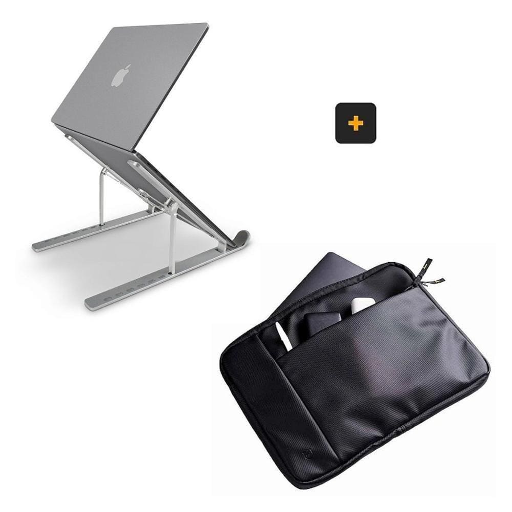 Suporte Para Notebook+Capa Para Notebook Até 14,1\" - Gshield