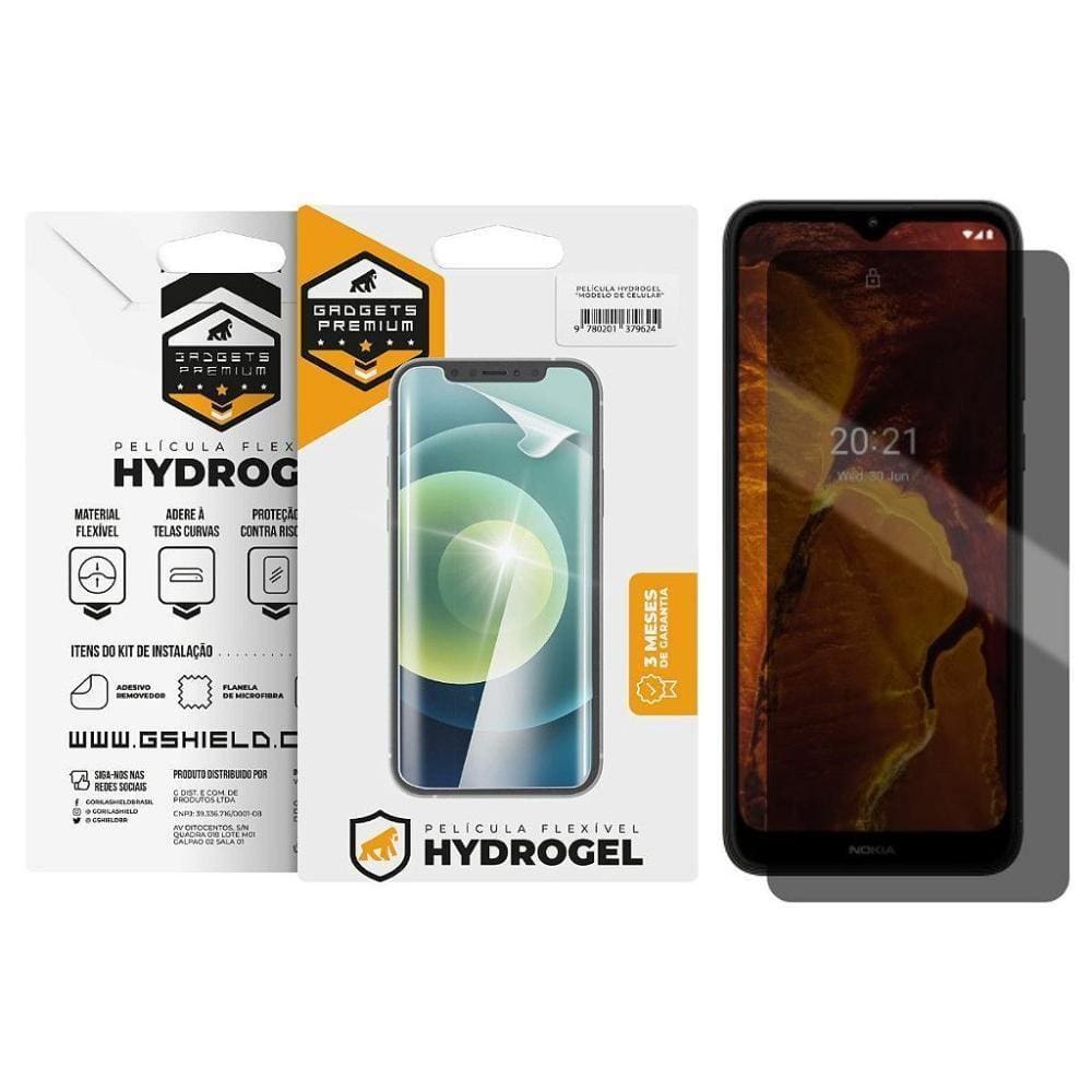 Película Para Nokia C30 - Privacidade Hydrogel - Gshield