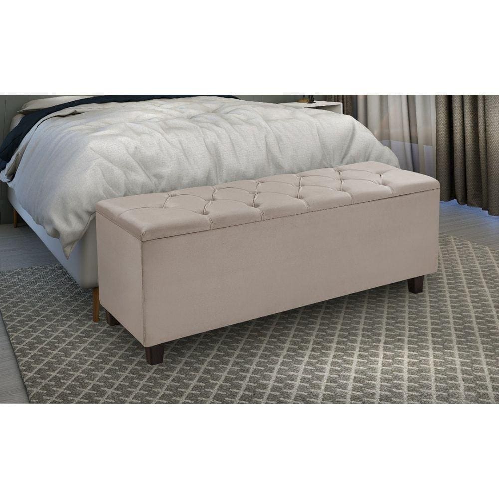 Baú Recamier Quarto Sala Barcelona 150cm